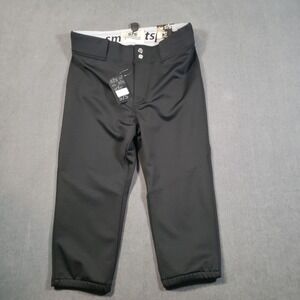 Smash It Sports Softball‎ Pants Womens L Black Stretch Athletic Knickers NWT